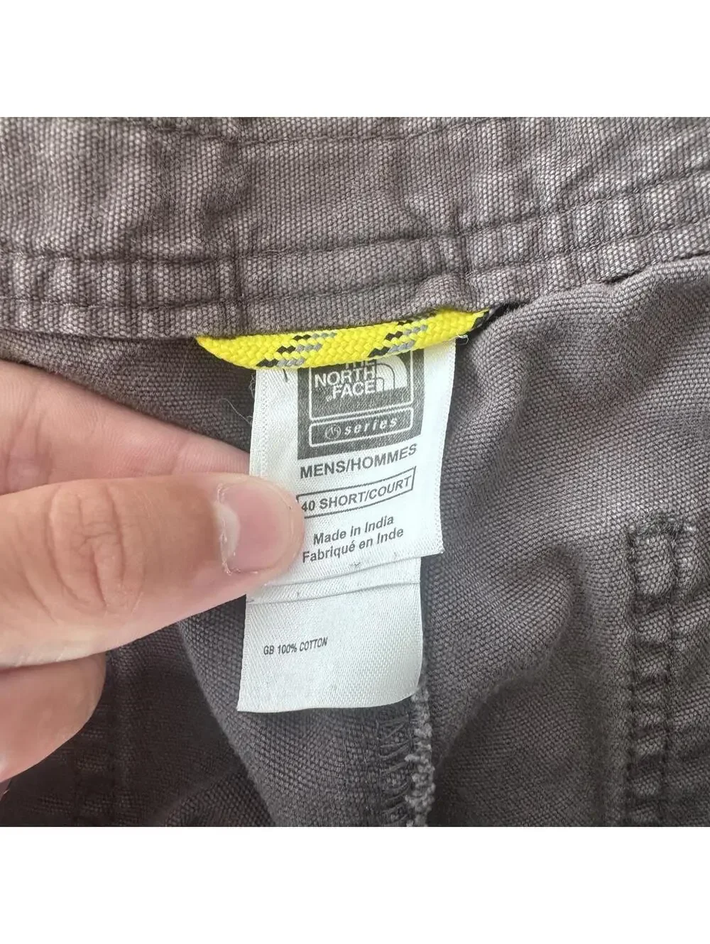 The North Face Cotton Cargo Pants Gray Men’s 40 Short Utility Outdoor